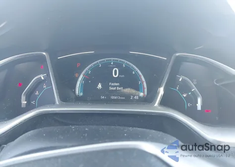 2021 Honda Civic Ex из США, поврежденный, VIN 19XFC1F3XME203662